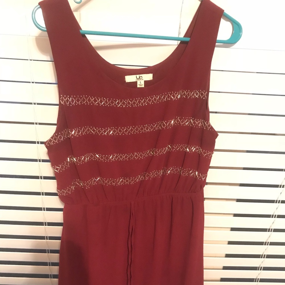 Maroon dress